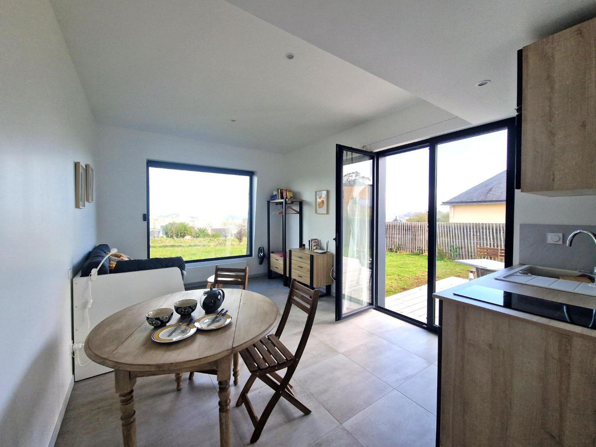 Studio With Terrace And Superb Sea View 洛奇雷克 外观 照片